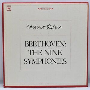 Complete Bruno Walter Columbia Records Beethoven: The Nine Symphonies 7 LPs
